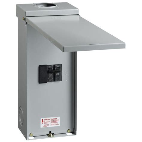 100 amp outdoor breaker box